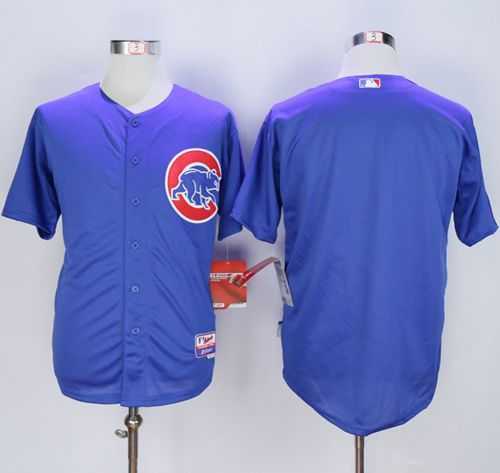 Chicago Cubs Customized Men's Blue New Cool Base Stitched MLB Jersey,We sell and wholesale Chicago Cubs Customized Men's Blue New Cool Base Stitched MLB Jersey on line form chian!